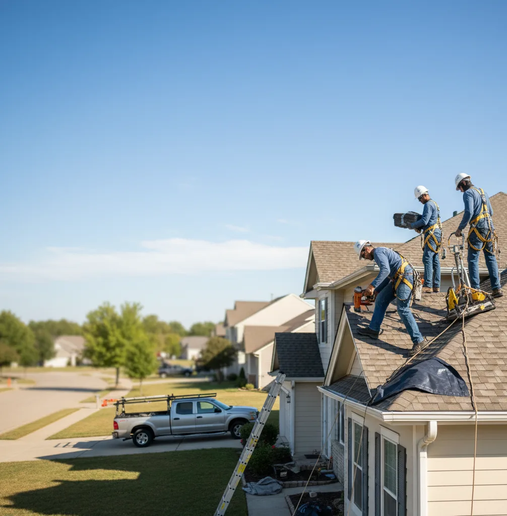 Shingle Replacement in Burlington, KS